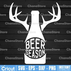 beer season svg, deer season svg file, beer svg file, deer svg file, svg files for cricut, digital download svg file