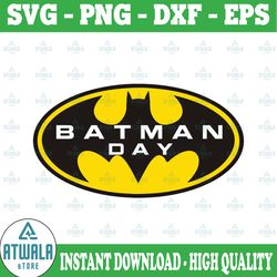 batman logo svg, super dad, super dadman bat hero funny, fathers day svg, svg cut file for cricut, digital file