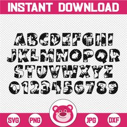 wildlife animals letters svg – forest animals alphabet svg – animal alphabet,alphabet clip art,animal letters – wild ani