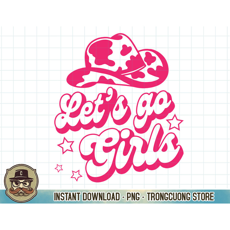 Funny Leopard Cowboy Hat Let's Go Girls Western Cowgirls Sweatshirt copy.jpg