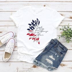 land of the free svg, 4th of july svg, american flag sunflower svg, patriotic svg, png, svg files for cricut, sublimatio