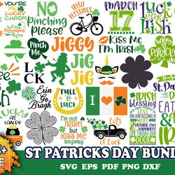 45 st patricks day bundle, st patrick day svg, trending svg