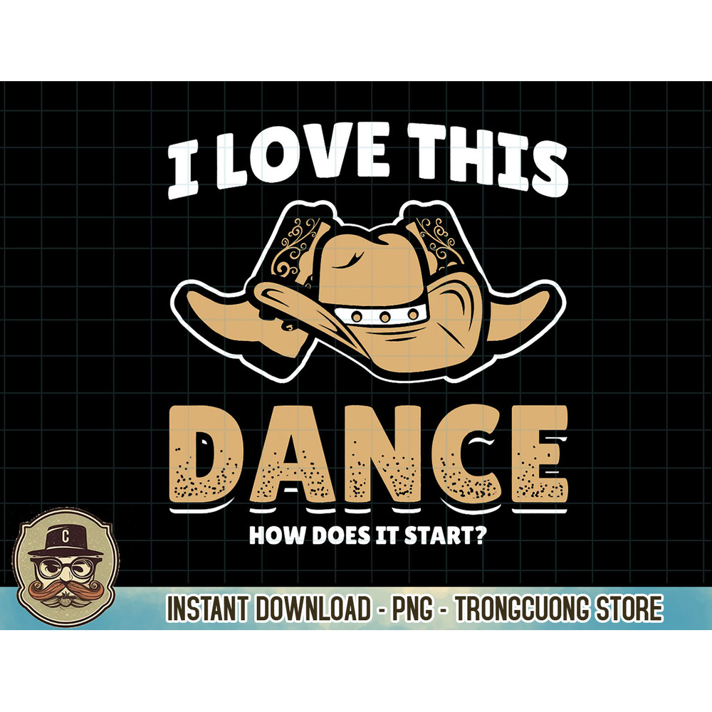 How Does This Dance Start Line Dancer Country Cowboy T-Shirt copy.jpg