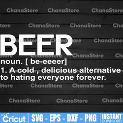 Beer Definition SVG | Beer SVG | Beer Life Svg | Funny Beer Sign | Funny Beer Quote | Beer Shirt SVG | Funny Definition