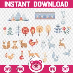 cute jungle animal png- cute safari clipart, jungle animal vectors, safari animal vectors, monkey clipart, elephant only