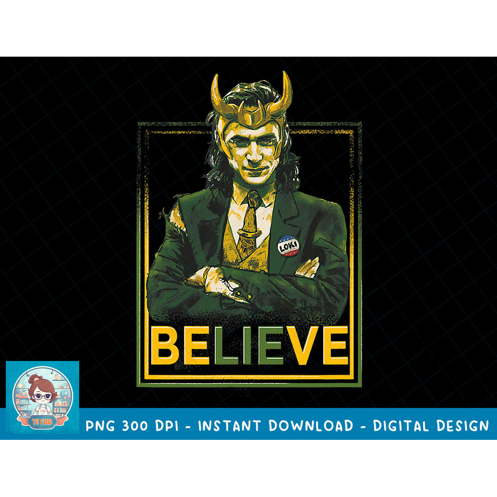 Marvel Loki BeLIEve Portrait T-Shirt copy.jpg