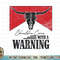 Retro Bull Skull Western Life Should've Come With A Warning T-Shirt copy.jpg