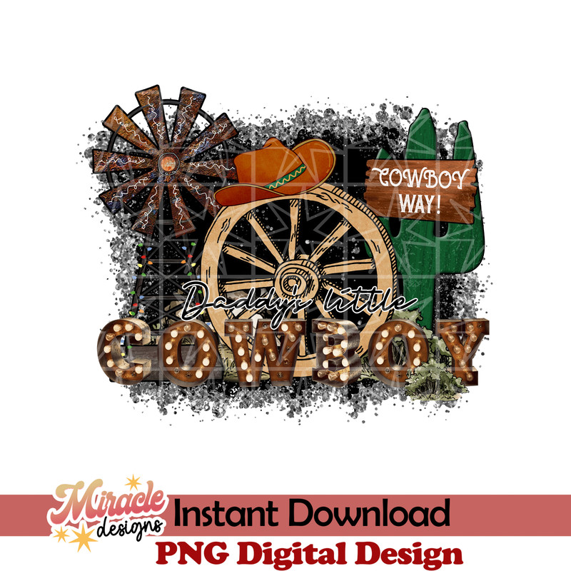 FT08032201-Daddy's little cowboy sublimation.jpeg