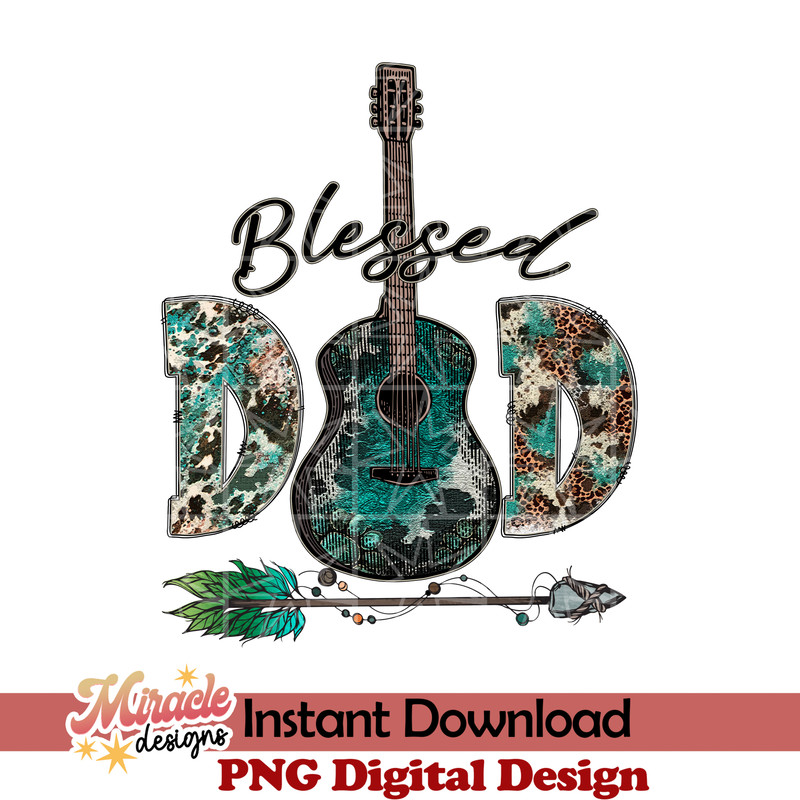 FT08032221-Blessed Dad sublimation.jpeg