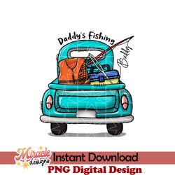 daddy's fishing buddy sublimation