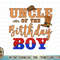 Uncle Of The Birthday Boy Western Cowboy Theme Family B-day Premium T-Shirt copy.jpg