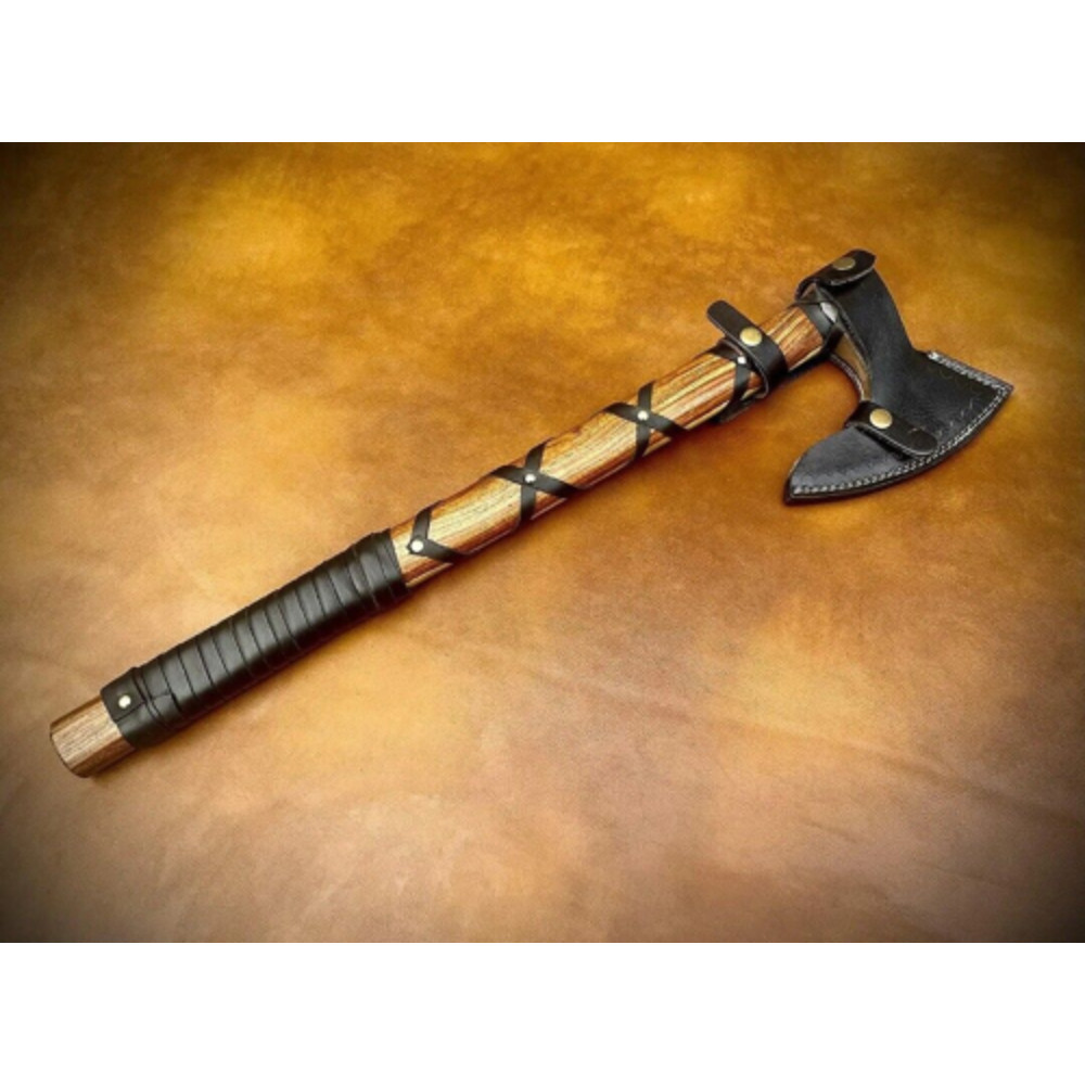 TheUltimateVikingCollectionLotof7HandmadeForgedRagnarAxeLothbrokBattleHatchets 5png