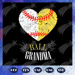 Baseball grandma, grandma svg, grandma gift, awesome grandma, grandma birthday, gift from grandchild, gift from children