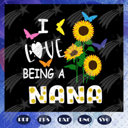 i love being nana, nana, nana gift, gift for nana, nana birthday, nana life, best nana ever, love nana life, happy mothe