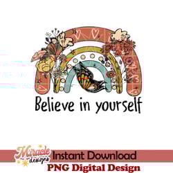 believe in yourself sublimation