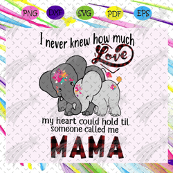 i never knew how much love my heart could hold svg, mama svg, mama life, mama lover, mother day svg, mother day gift, mo