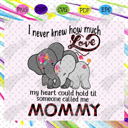 i never knew how much love my heart could hold svg, mommy svg, mommy life, mommy lover, mother day svg, mother day shirt