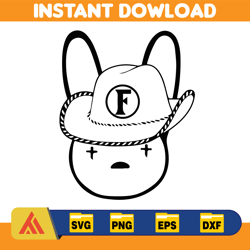 bad bunny grupo frontera png, bad bunny grupo frontera, grupo frontera svg, grupo frontera png, layered, instant downloa