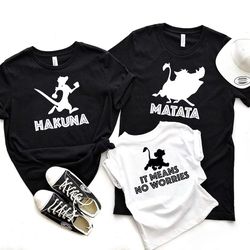 family trip svg, hakuna matata svg, lion king simba svg, customize gift svg, vinyl cut file, svg, pdf, jpg, png, ai prin