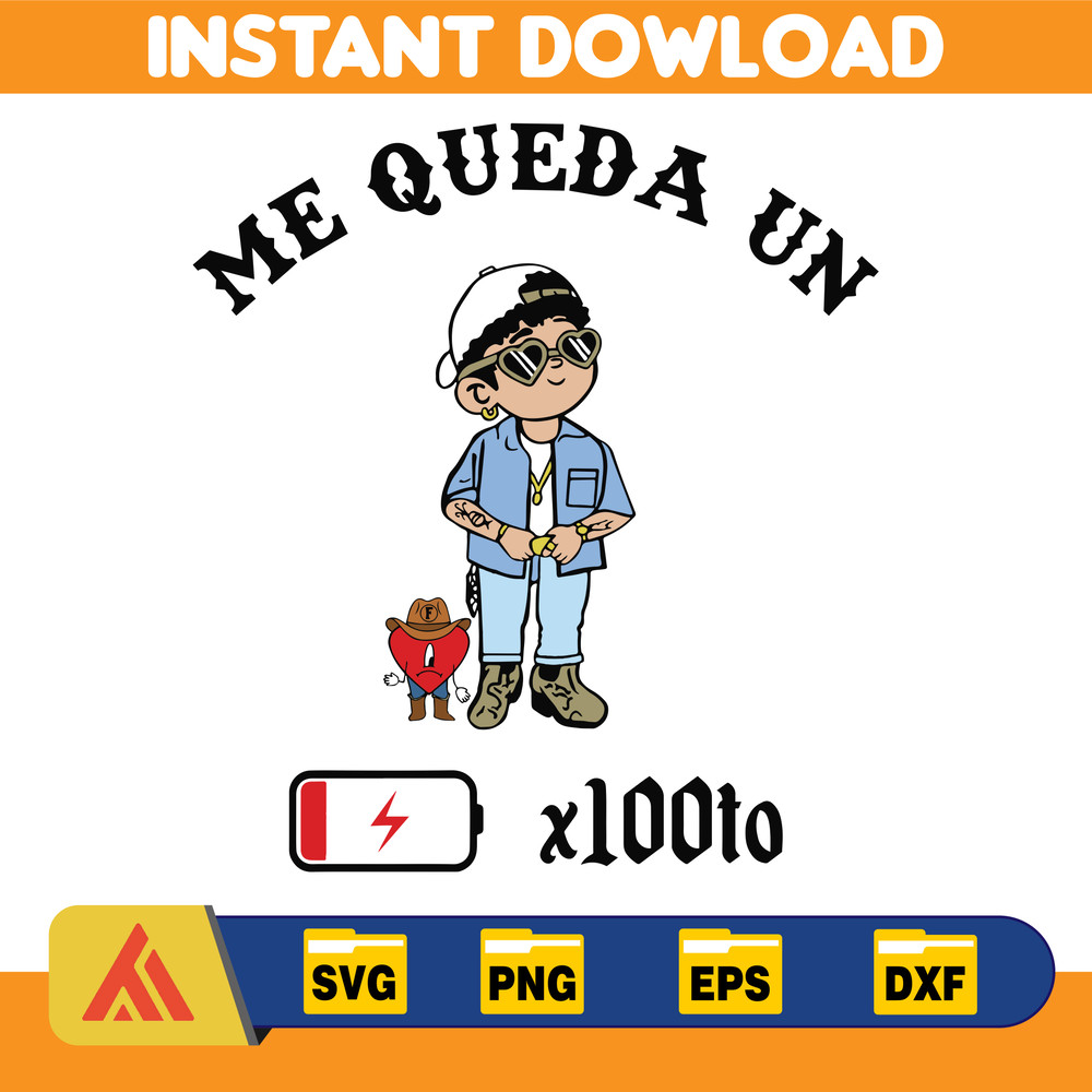 Me Queda Un x100To Png, Benito Bad Bunny Cowboy Png, Bad Bunny Grupo Frontera Png, Sad Heart Png, Instant Download.jpg