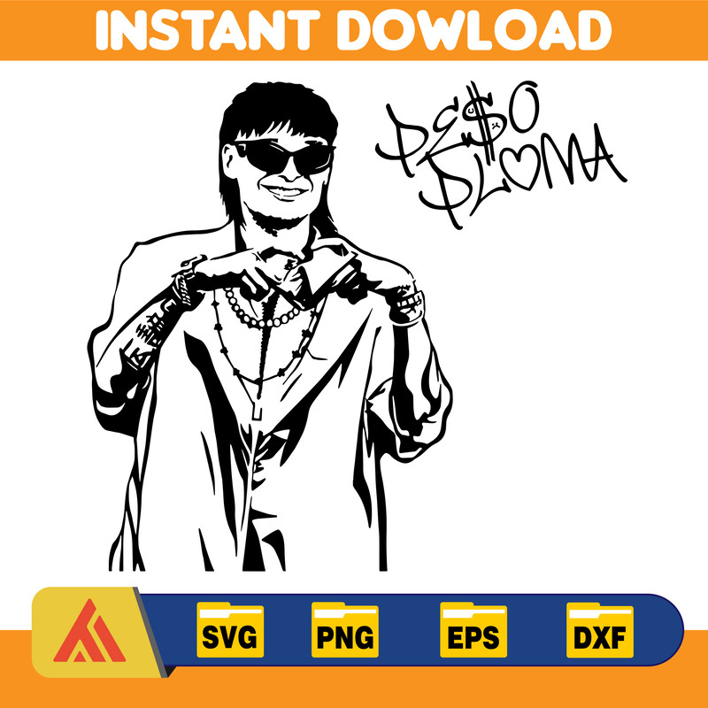 Peso Pluma Bundle, PNG, SVG, JPEG, Musica regional, Cricut, Printable, Graphics Download, Logo, sublimation, El bélico.jpg