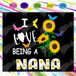i love being nana, nana, nana gift, gift for nana, nana birthday, nana life, best nana ever, love nana life, happy mothe
