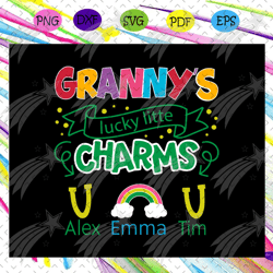 granny svg, grannys lucky charm svg,granny svg, granny, granny gift, granny birthday, granny life, lucky charms,happy mo