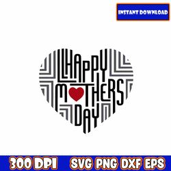 happy mother's day svg, mom shirt svg, mother's day gift, mom life, blessed mama, hand lettered mom quotes, cut files