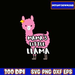 mama's little llama svg, mother svg, digital download, mother's day svg, mom life svg, mother's day, mama svg