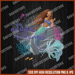 disney the little mermaid ocean of dreams ariel portrait png, the little mermaid png, png high quality, png, digital