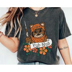 star wars wicket ewok endor yub nub tattoo art shirt/ star wars celebration / may the 4th be with you / galaxy's edge /
