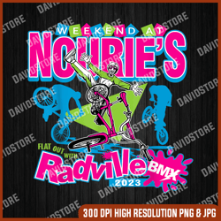 weekend at nourie's png, flat out with radville bmx png, bmx png, png high quality, png, digital download