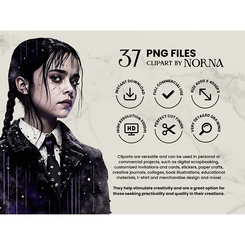 Apresentação Wednesday Addams - Clipart by Norna_0004_22k.jpg