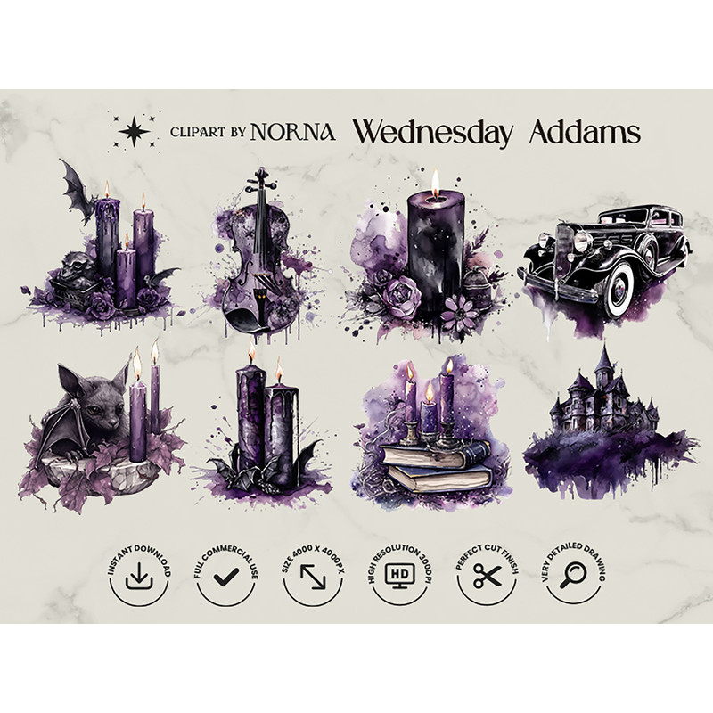 Apresentação Wednesday Addams - Clipart by Norna_0007_52k.jpg