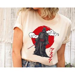 darth vader samurai red sun japanese art shirt/ star wars celebration / may the 4th be with you / galaxy's edge / star w
