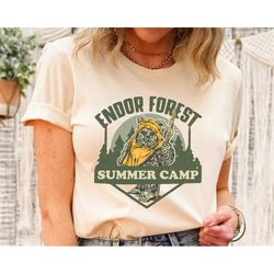 star wars ewok endor forest summer camp shirt/ star wars celebration / may the 4th be with you / galaxy's edge / star wa