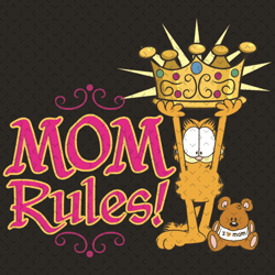 garfield mom rules svg, mothers day svg, mom rules svg, mother svg, mother love svg, mother gifts, happy mother day svg,