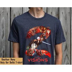star wars visions characters shirt / star wars celebration / star wars day / may the 4th be with you / galaxy's edge / d