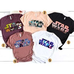 star wars shirt / may the 4th be with you / star wars day 2023 / star wars characters / millennium falcon death star twi