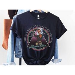 retro ahsoka tano this is a new day a new beginning shirt / may the fourth / star wars day 2023/ galaxy's edge / walt di