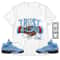 Snake Trust No One Unisex Sneaker Shirt, Retro University Blue 5s Tee, Jordan 5 University Blue T-Shirt, Hoodie, Tanktop
