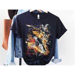 retro star wars empire space montage shirt / star wars day / may the 4th / galaxy's edge / walt disney world /  disneyla