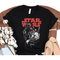 retro star wars boba fett pose shirt / star wars day 2023 / may the 4th / galaxy's edge / walt disney world /  disneylan