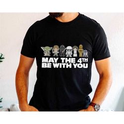 star wars may the 4th be with you shirt/ star wars day 2023 / may the 4th / galaxy's edge / walt disney world trip / mov