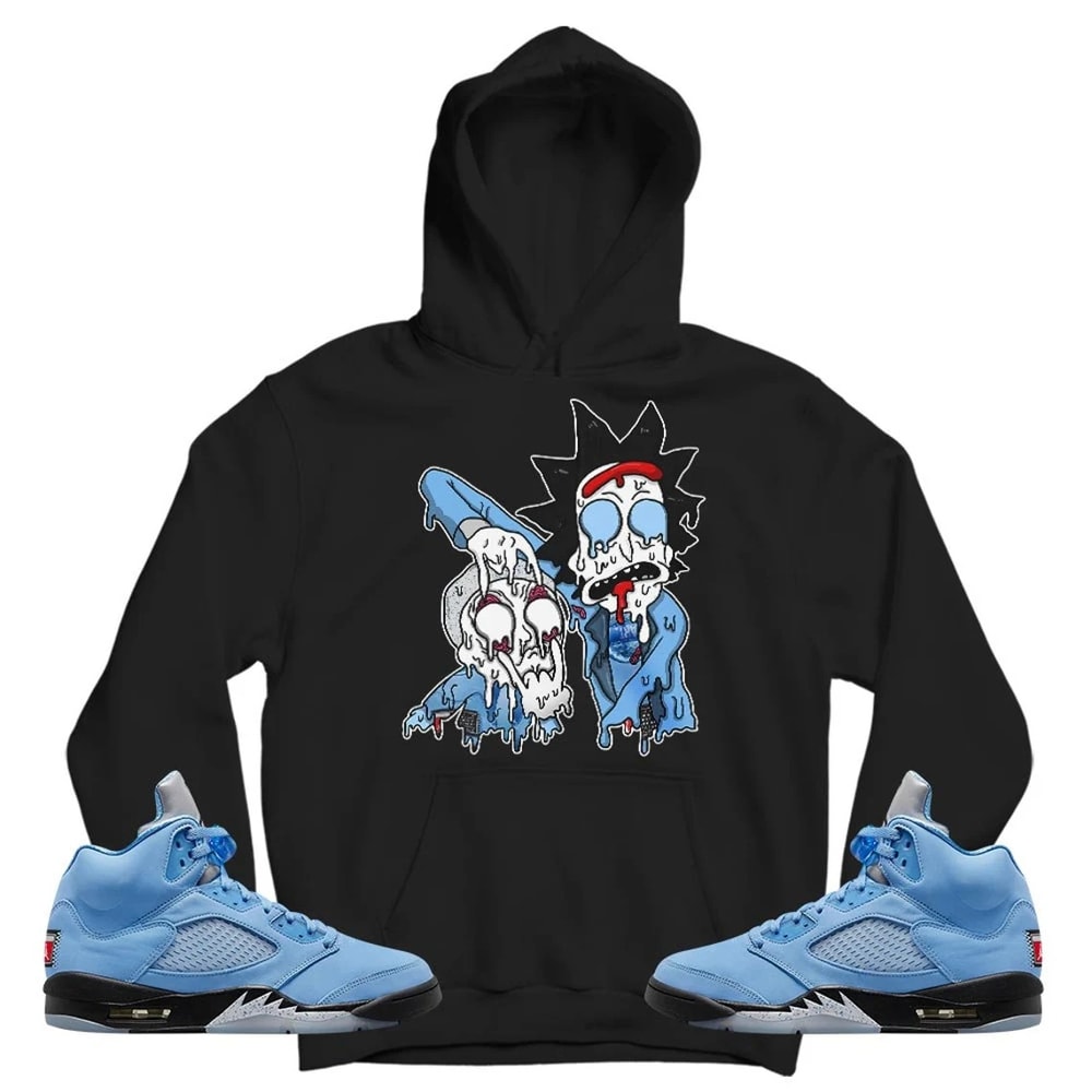 Bart Chicano Unisex Sneaker Shirt, Retro University Blue 5s Tee, Jordan 5 University Blue T-Shirt