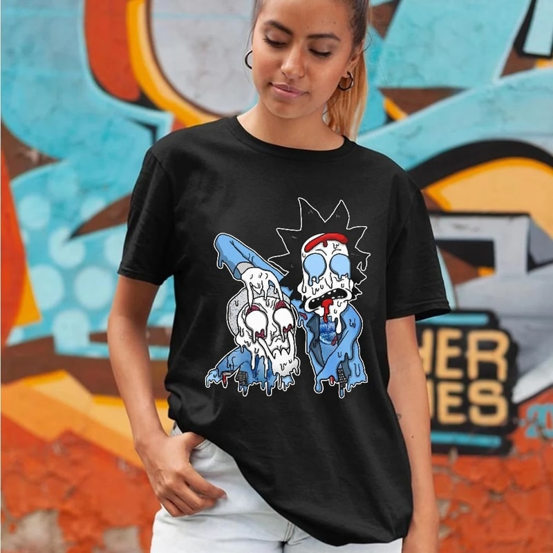 Bart Chicano Unisex Sneaker Shirt, Retro University Blue 5s Tee, Jordan 5 University Blue T-Shirt