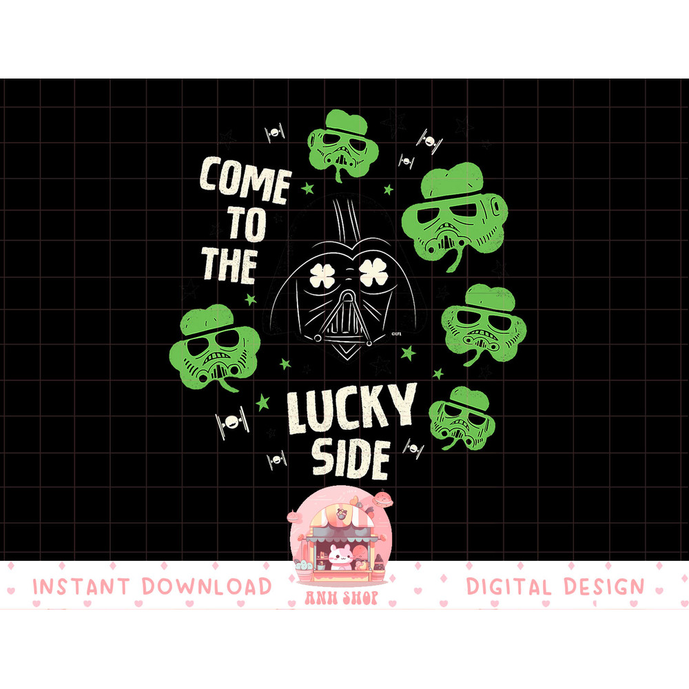 Star Wars Darth Vader The Lucky Side St. Patrick’s Day T-Shirt copy.jpg