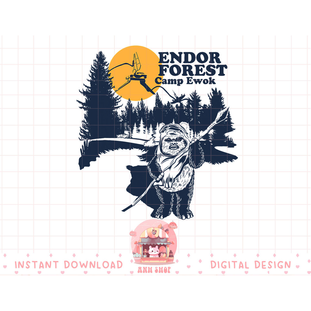 Star Wars Endor Forest Camp Ewok T-Shirt copy.jpg