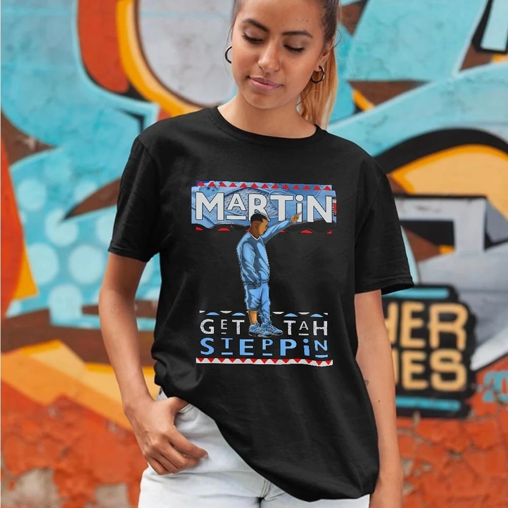 Martin Tv Got Em Unisex Sneaker Shirt, Retro University Blue 5s Tee, Jordan 5 University Blue T-Shirt, Hoodie, Tanktop