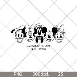 retro mickey & co 1928 png, mickey and friends png, disney family trip png, disney friends, disneyland & disney world